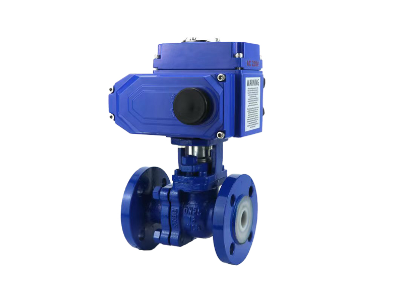 進口電動襯氟球閥