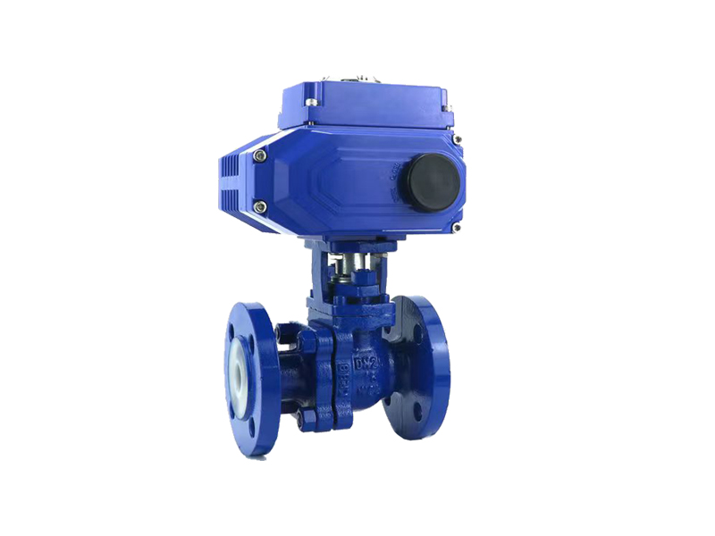 進口電動襯氟球閥