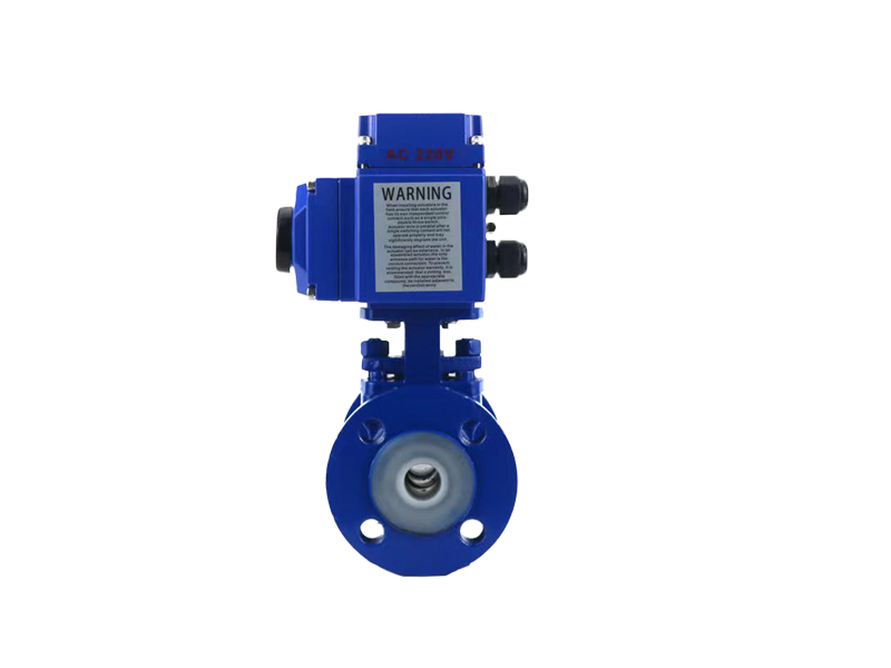 進口電動襯氟球閥