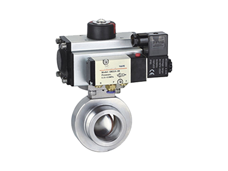 進口高真空氣動蝶閥