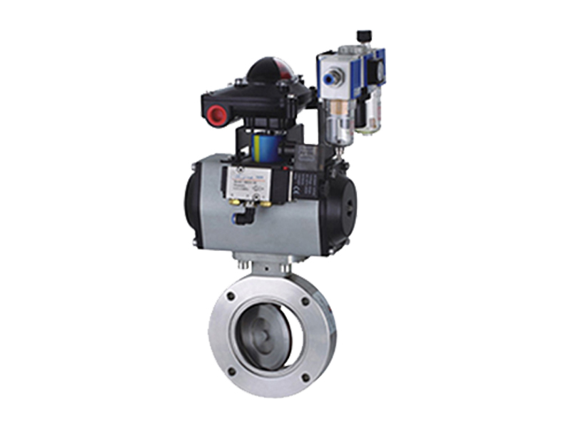 進口氣動高真空蝶閥