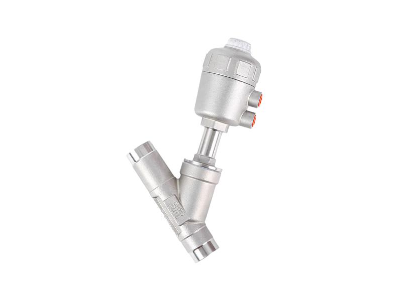 進口焊接式氣動角座閥